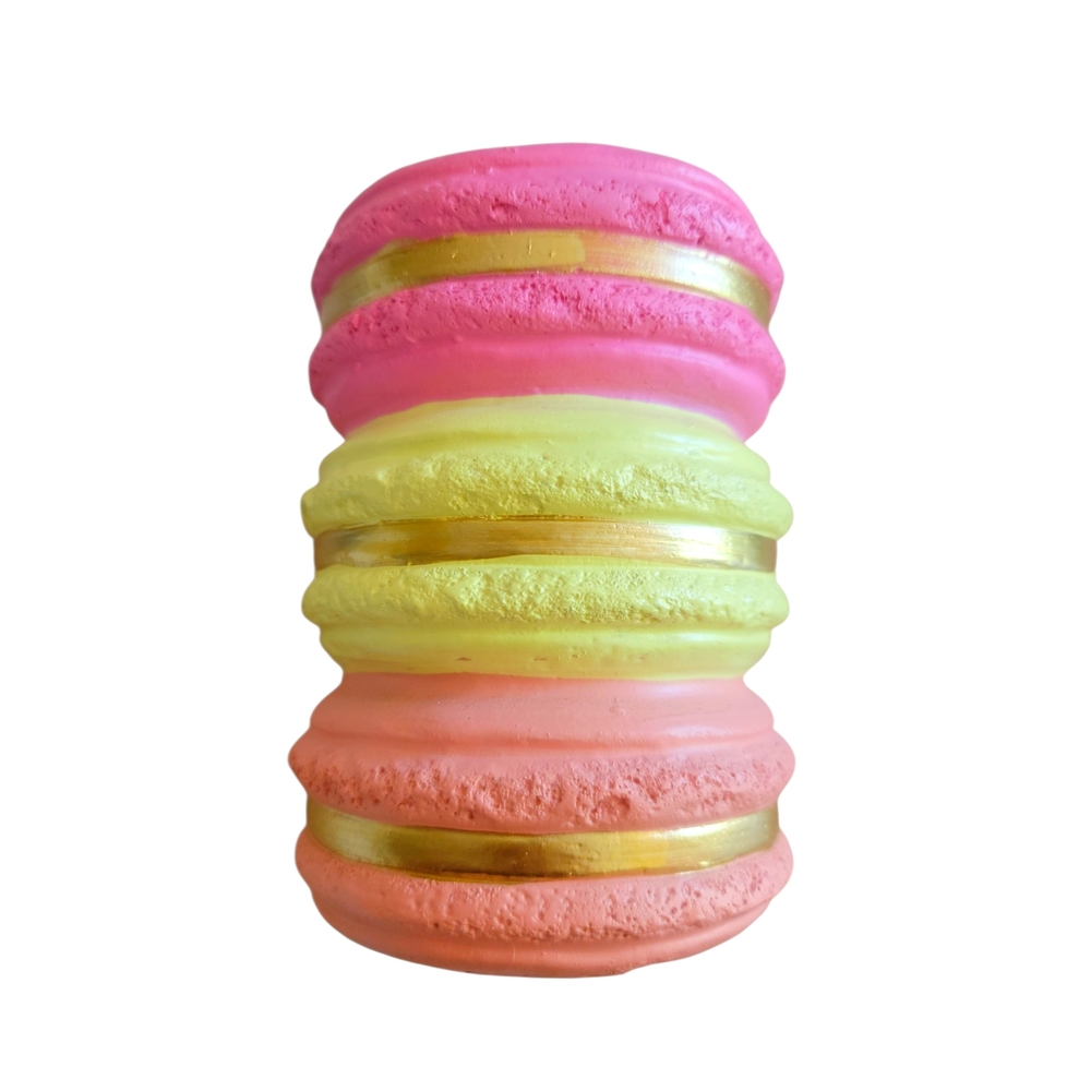 Dabney Lee Pink, Yellow, and Coral Macaron Decor